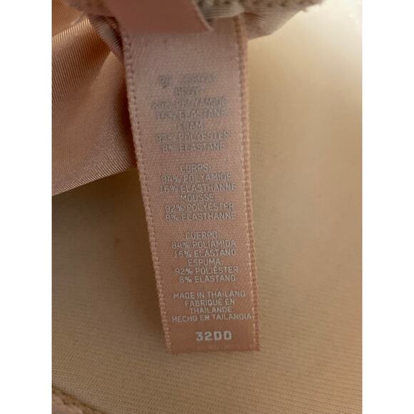 Skims Weightless Nude Tan Medium Coverage Adjustable Underwire Demi Bra 32DD - Picture 5 of 5